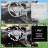 SuperKaKa 3PCS Cow Print Steering Wheel Cover,Auto Cute Anti-slip Breathable Cow-Pattern Shift Gear & Hand Brake Covers Universal Car Interior Acc...