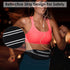 Running Belt for Men Women Waterproof Fanny Pack Crossbody Running Waist Bag Packs Running Pouch with 2 Pockets Elastic Running Belt Bag with Cell...