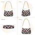 Bat Halloween Women's Chain Shoulder Bag, Metal Chain Strap Zip Purse for Women...