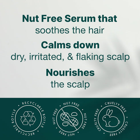 Alodia Soothe Hair & Scalp Herbal Infusion - 2 oz Leave-on Scalp Oil Serum to Calm Dry, Irritated & Flaking Scalps - with Chamomile, Jojoba Oils, ...