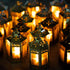 Mini Star Lantern with Flickering LED,Battery Included,Decorative Hanging Light,Christmas Decoration,Indoor Candle Lamp,Battery Lantern Indoor Use...