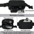 Waist Pack for Women and Men, Fanny Pack Purse with Adjustable Strap, Waterproof, Large Capacity, for Travel Hiking (Black),Sport,gift, Small...