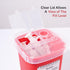 Alcedo Sharps Container for Home Use and Professional 1 Quart (5-Pack), Biohazard Needle and Syringe Disposal, Small Portable Container for Travel...