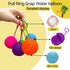 12 pcs Reusable Water Balloons Fast Refillable for Kids Outdoor Activities Pool Beach Bath Toys with Silicon Cord Ring Pull...