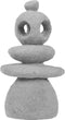 GANAZONO Zen Stones Handmade Rocks Statues Bonsai River Stone Rock Sculpture Stacked Stone Figure for Office Relaxing Yoga Meditation Fish Tank Fa...