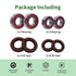 Front Wheel Bearings Seals Kit for Yamaha Raptor 125 250 350 660 700 Banshee 350 Warrior 350 Bear Tracker 250 Big Bear 250 Bruin 250 Blaster 200 Y...