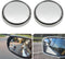 2 Pieces Blind Spot Mirror - PSLER 2" Round HD Glass Convex Rear View Mirror with Frame, 360° Wide Angle Side View Mirror Accessories with Self Ad...