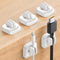 5Pack Cable Spring Holder Clips, Cord Organizer for Desk - Lamicall Adjustable Cord Clip, Wire Holder Organizer, Phone USB Charger Cable Holder, W...