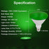 Par38 Green Light Bulb - 15W (100Watt Equivalent) - E26 Green Flood Lights 2 Pack, Party Decoration, Porch, Home Lighting, Holiday Lighting, Hallo...