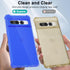 for Pixel 7 Pro Case Clear, Neon Bright Vibrant Color, Transparent Jelly Protective Silicone Phone Case with Design for Women Girly Cute, Thin Sli...