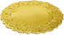 Juvale Round Gold Lace Paper Charger Plates - 12-Inch Gold 60 Pack - Paper Doilies for Cakes & Desserts - Disposable Table Placemats for Party Dec...