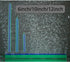 Saim Air Bubble Stone Hydroponic Fish Tank Air Stone Bubble Release Diffuser Bar for Fish Tank Aquarium Pump Green & Blue - 12 inch...