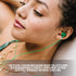 House of Marley Little Bird: Wired Earphones with Microphone, Noise Isolating Design, and Sustainable Materials, Rasta...