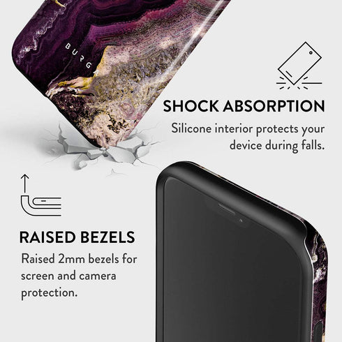BURGA Phone Case for iPhone 12 Pro Max - Cute, Trendy, Aesthetic, Pattern Phone Cover, Hard Shell Protection - fits Apple iPhone 12 Pro Max Case f...