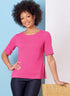 Butterick Misses' Knit Top Sewing Pattern Kit, Design Code B6874, Sizes 16-18-20-22-24...