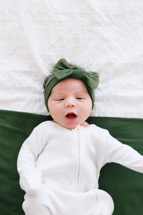 Copper Pearl Baby Bows: Stylish Headbands for Baby Girls, Premium Soft and Stretchy Baby Headbands, Perfect for Newborns, Trendy Designs - Alder...