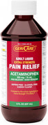 GeriCare Extra Strength Acetaminophen 500 mg Adult Liquid Pain Relief, Fever Reducer, 8 FL OZ (Pack of 1)...