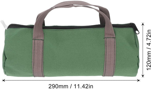 Tool Bag Wide Mouth Large Capacity Carrying Bag Waterproof Handbag Portable Multi Tool Bag for Wrench Screwdriver Pliers Nails for Construction Ca...