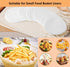 200Pcs 5.5 Inch Round Parchment Paper Sheets, White Hamburger Patty Paper, Wax Paper Sheets for Food, Separating Frozen Patty, Baking Small Cakes...