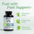 Zhou Fast Support+ Intermittent Fasting Support Supplement, Vitamin B12 for Energy, Electrolytes Magnesium, Chloride, Sodium, Potassium, Creatine ...