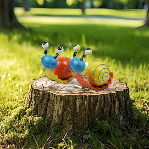 Metal Snail Garden Decor?Yard Art Cute Snails Outdoor Lawn Patio Ornament for Yard Outdoor?2 Pack?...