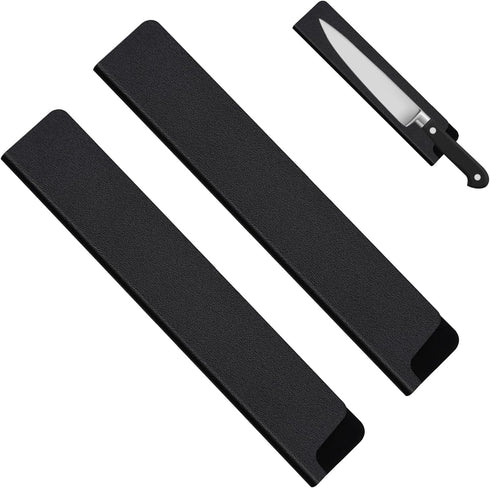 Knife Guards, 2/4/5/10/20pcs 4.7in - 12.2in Universal Knife Edge Guards, Non-BPA Knife Sheath, Waterproof Abrasion Resistant Felt Lined Knife Cove...