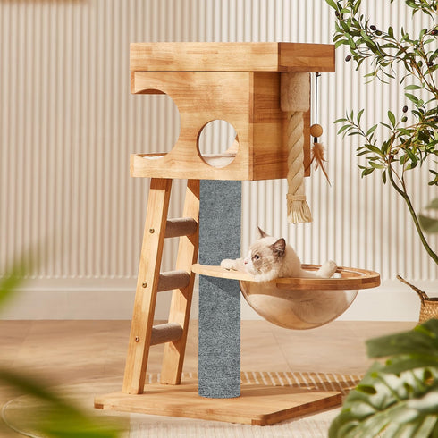 Trimmable Cat Scratching Post Carpet Trimmable Self-Adhesive Carpet Mat Pad Replacement for Cat Tree Shelf Shelves, Cat Wall Furniture Steps, Cat ...