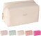 Makeup Bags for Women, PU Leather Portable Waterproof Cosmetic Bag, Multifunctional Toiletry Bag Sanitary Napkin Organizer Skincare Bag, Daily Use...
