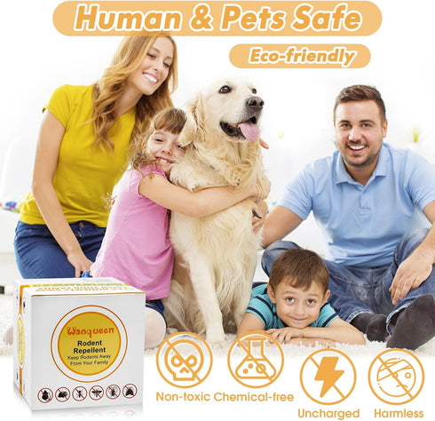 10 Pack Natural Mouse Repellent Pouches Peppermint Oil to Repel Mice and Rats, Rodent Repellent Pest Control Pouches Mice Repellent for House Mous...