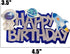 JeVenis Space Birthday Cake Topper - Cupcake & Rocket Decoration - Astronaut Cake Decoration...