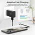 Adaptive Fast Charging USB Wall Charger Adapter for Samsung Galaxy S25 Ultra/S25/S25+/S25/s24/s23S8 S9 / Edge/Plus/Active, Note 5 8, 9, Note 10, Q...