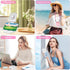 Portable Handheld Fan, Mini Cute Neck Personal Fan with Phone Holder, 3000mAh Rechargeable Power Bank?Small Desk Fan for Home Office Outdoor Trave...