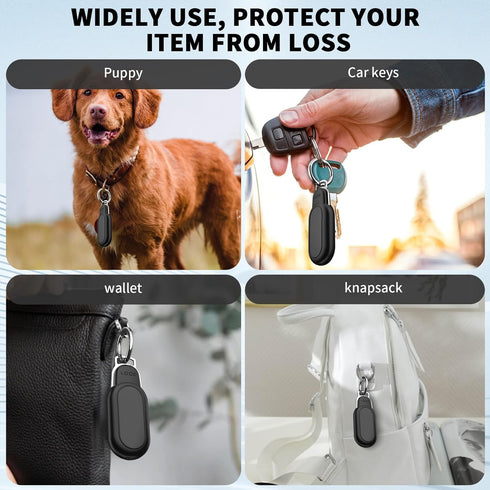 2 Pack Waterproof Keychain Holder Case for Samsung Galaxy SmartTag2, Tracker Protective Case Compatible SmartTag 2, Smart Tag 2 Holder with Key Ri...