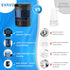 SVAVO Automatic Soap Dispenser Hand Soap Dispenser Wall Mount 600m/21 fl.oz, Touchless Electric Sensor Pump Battery Operated for Offices Home Kitc...