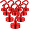 Grtard 10 Pack 25Lbs+ Heavy Duty Magnetic Hooks Magnet Hooks for Hanging, Neodymium Magnet Hooks Cruise, Magnet with Hooks Strong Magnetic Hooks f...