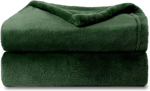 NANPIPER Baby Blankets, Super Soft Fleece Fuzzy Blanket for Toddler, Luxury Cozy Lightweight Microfiber Plush Blanket-Throw Size 30"x40",Olive Gre...