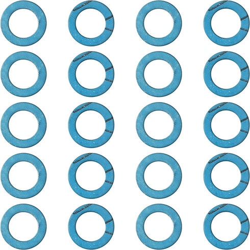 20 Pcs Oil Drain Plug Gasket for Lower Unit Drain Plug - Compatible with Mercury & Yamaha Lower Unit Drain - Includes Drain Plug Washer 12-19183-3...