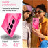 AICase for Samsung Galaxy S24 Ultra Case Glitter, Sparkly Bling Girls Women Girly Sparkle Cute Protective Phone Case for Samsung S24 Ultra, Hot Pi...