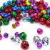 Craft Kits and Supplies 100 Mix Colorful Christmas Jingle Bells...