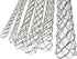 Cable Pulling Grip Sock Kit Galvanizing Steel Antislip Pipe Cable Wire Pulling Grips Lassos Set Flexible Eye Mesh Rope Black...