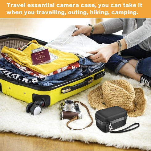 Digital Camera Case Compatible with zheozeig for Duluvulu for TEBNGIHNM for Oiadek for KVUTCIEIN for Femivo for Fulealfly 4K Vlogging Camera. Stor...