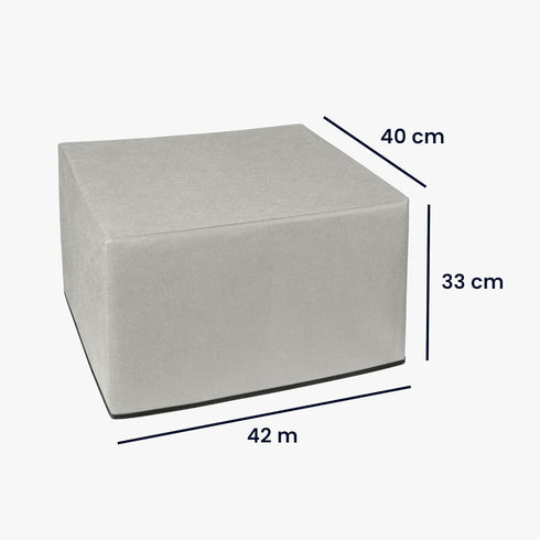 kwmobile Dust Cover Compatible with Brother DCP-L2530DW / L2550DN / MFC-L2710DN / L2750DW - Printer Case - Fabric Protector Cover - Light Grey...