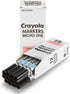 Crayola Washable Markers - Black (12ct), Kids Broad Line Markers, Bulk Markers for Classrooms & Teachers...