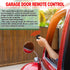 Kingdder 2 Pcs 10 Dip Switch Garage Door Remote Two Button Garage Remote Compatible with Multicode 300mhz 3089 3060 3070 3083 Door Opener with Key...