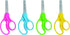 Westcott 13140 Right- and Left-Handed Scissors, Kids' Scissors, Ages 4-8, 5-Inch Blunt Tip, Assorted, 12 Pack...