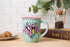 Silver Buffalo Disney Nightmare Before Christmas Jack and Sally Misfit Love Wide Rim Ceramic Mug, 16 Ounces...