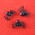 120 PCS Mini Fake Spider?Plastic Black Spider Toys, Simulated Insect Toys for Funny Prank Spider and Joke Halloween Party Supplies...