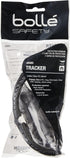 Bollé Safety 253-TR-40085 Tracker Safety Eyewear with Black/Gray Polycarbonate + TPE Full Frame and Clear Lens...