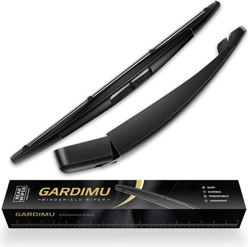 Rear Wiper Blade Assembly, Back Windshield Wiper Blades Arm Accessories Replacement for Ford Escape 2008-2012, Rear Wiper Blade and Arm Set for 20...