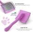 Slicker Brush for Dogs - Detangling Dog Brushes for Grooming with Soft Bristles & long Pins - Professional Dog Grooming Brush to Removes Tangles &...